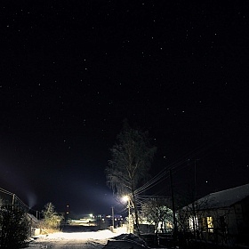фотограф Егор Васильев. Фотография "морозная ночь"