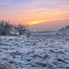 Зимний рассвет | Фотограф Сергей Шабуневич | foto.by фото.бай