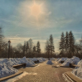 фотограф Sosnowskaya Karina. Фотография "Апрельское солнце и снег"