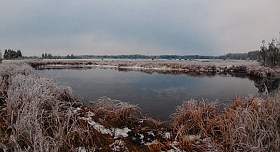 Заморозки на водоеме | Фотограф Артур Язубец | foto.by фото.бай