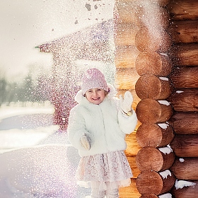 фотограф Юлия Зубкова. Фотография "Вот она, настоящая зима! Вот оно, настоящее д"
