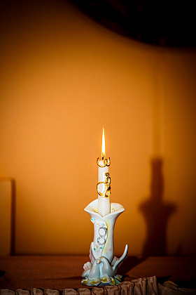 Горит венчальная свеча | Фотограф Михаил Урбанович | foto.by фото.бай