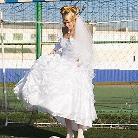 фотограф Кристина Прищепенко. Фотография "Свадебный футбол"