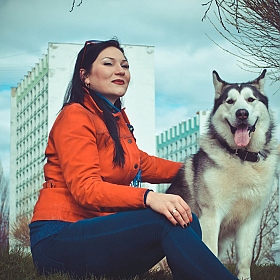 Лиса и Волк | Фотограф Алина Гутыро | foto.by фото.бай