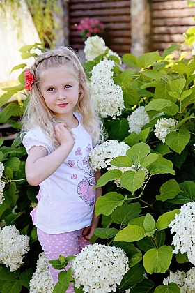 Девочка и цветы | Фотограф Лариса Кайченкова | foto.by фото.бай