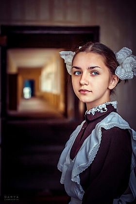 Немного ностальгии или Советская школьница | Фотограф Дарья Баглай | foto.by фото.бай