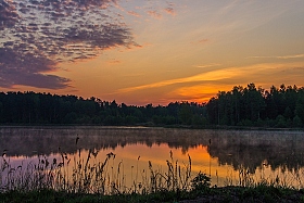 20 минут до рыбалки, или рассвет на озере Бел | Фотограф Дмитрий Бутвиловский | foto.by фото.бай