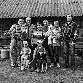 Семья. Отпуск в деревне | Фотограф Сергей Михайлов | foto.by фото.бай