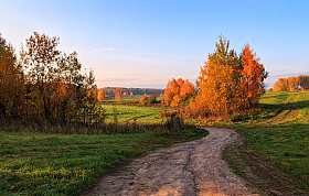 Дорога в осень | Фотограф Сергей Шабуневич | foto.by фото.бай