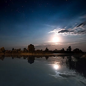 фотограф Владимир Пучинский. Фотография "Лунная ночь"