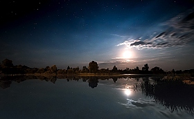 Лунная ночь | Фотограф Владимир Пучинский | foto.by фото.бай