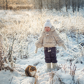 фотограф Irina Osm. Фотография "Здорово, когда зима!)"