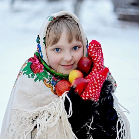 фотограф Алёна Шаршунс. Фотография "зимняя Алёнушка"