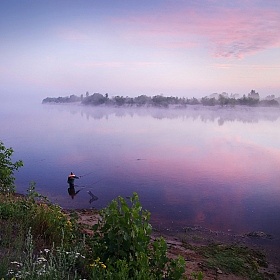 фотограф Сергей Шляга. Фотография "просыпалась река"