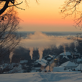 Морозное утро