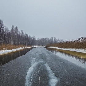 фотограф Евгений Небытов. Фотография "Река просыпается"