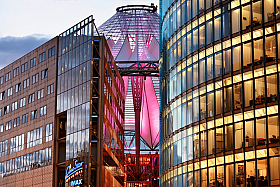 Стекло Потсдамер-плац | Фотограф Александр Кузнецов | foto.by фото.бай