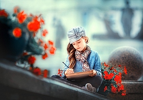 Юный художник | Фотограф Екатерина Захаркова | foto.by фото.бай