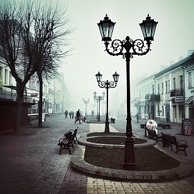 Туманное утро | Фотограф Сергей Сэдрис | foto.by фото.бай