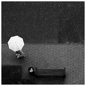 фотограф Антон Талашкa. Фотография "dama z parasonam"