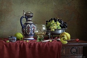 С белым вином и виноградом | Фотограф Татьяна Карачкова | foto.by фото.бай