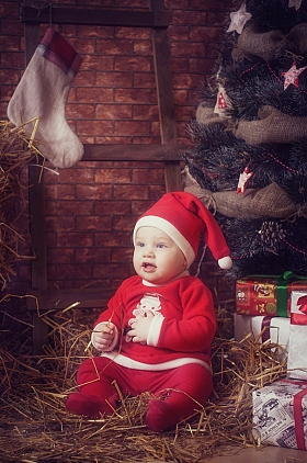 Маленький Санта | Фотограф Юлия Башко | foto.by фото.бай
