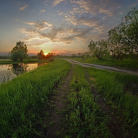 Все дороги уходят в закат.. | Фотограф Сергей Шляга | foto.by фото.бай