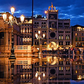 Мокрая площадь | Фотограф Александр Кузнецов | foto.by фото.бай