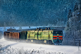 Зимнем, морозным утром | Фотограф Алексей Румянцев | foto.by фото.бай