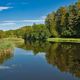 фотограф Александр Архипов. Фотография "Августовский канал, Домбровка."