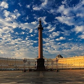 фотограф Ольга Коваленкова. Фотография "Небо над Дворцовой"