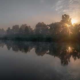 фотограф Александр Шатохин. Фотография "Предрассветная река"