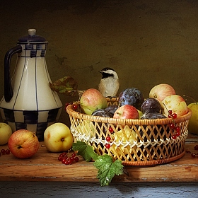 фотограф Татьяна Карачкова. Фотография "Яблочки из моего сада"