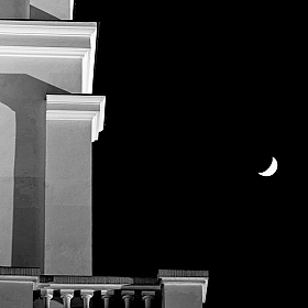 Луна на балконе | Фотограф Дмитрий Дмитриев | foto.by фото.бай