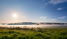 Туманная лощина | Фотограф Сергей Шабуневич | foto.by фото.бай