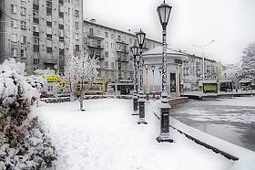 Первый снег | Фотограф Михаил Петрик | foto.by фото.бай