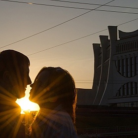 На закате | Фотограф Александр Якушев | foto.by фото.бай