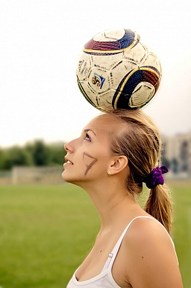 Soccer girl | Фотограф Виталий Адамсов | foto.by фото.бай