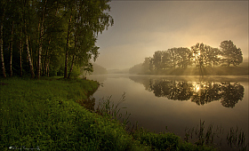 Рассвет над речкой сонною... | Фотограф Алексей Богорянов | foto.by фото.бай