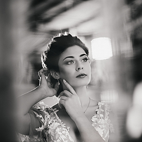 Невеста в окне | Фотограф Иван Зеленин | foto.by фото.бай