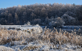 Зимняя река | Фотограф Сергей Шабуневич | foto.by фото.бай