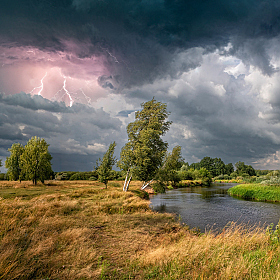 Перед бурей на Немане | Фотограф Сергей Шабуневич | foto.by фото.бай