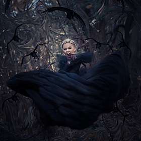 Queen of Ravens | Фотограф Татьяна Майорова | foto.by фото.бай
