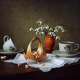 Весеннее чаепитие с сушками | Фотограф Ирина Приходько | foto.by фото.бай