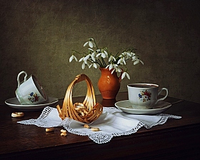 Весеннее чаепитие с сушками | Фотограф Ирина Приходько | foto.by фото.бай