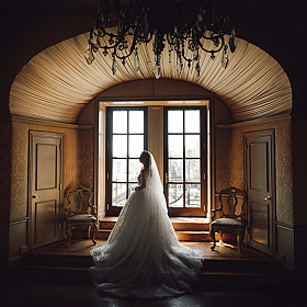 Bridal Portrait at Oheka Castle | New York We | Фотограф Lubov Lisitsa | foto.by фото.бай