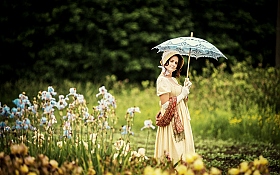 Девушка с зонтом | Фотограф Андрей Киндеев | foto.by фото.бай