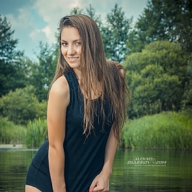 фотограф Алексей Жариков. Фотография "на реке"