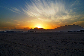 Закат в Сахаре | Фотограф Юрий Жданкин | foto.by фото.бай