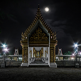 фотограф Олег Фролов. Фотография "Ночь в храме"
